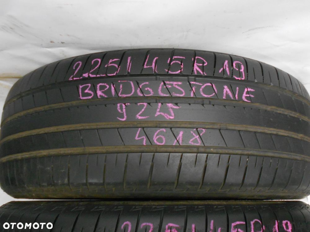 OPONY 225/45R19 BRIDGESTONE TURANZA T005A DOT 3519 /  4618 7.5MM - 2