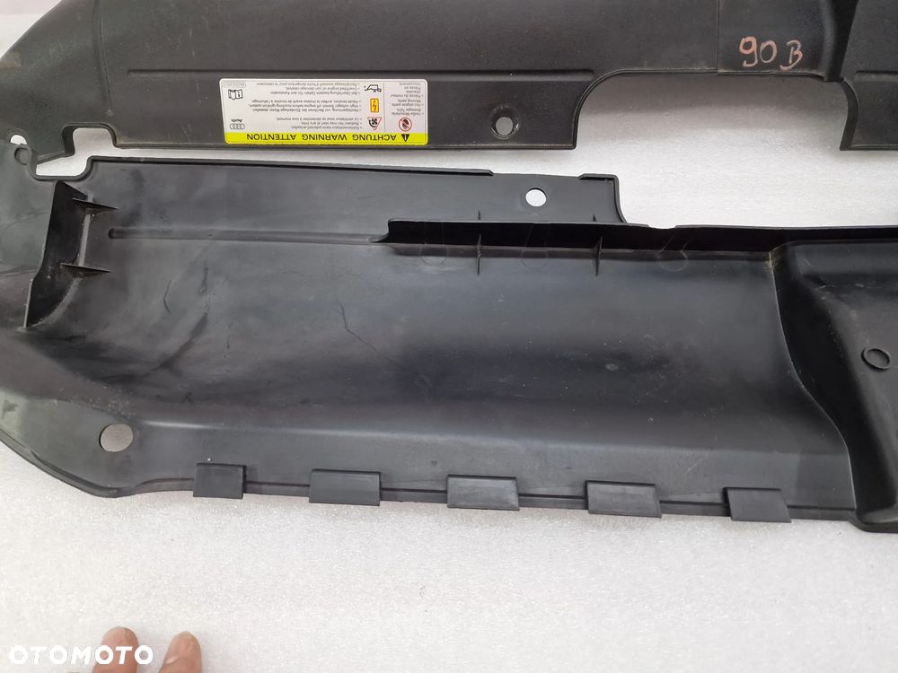 AUDI A4 B8 8K0 07- OSŁONA / NAKŁADKA PASA PRZEDNIEGO PRZÓD , NR 8K0807081 , NR AUKCJI OP90 - 6