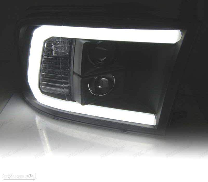 FAROIS DODGE RAM 09-18 LUZ DIURNA LED PRETO - 4