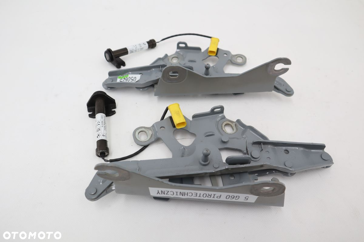ZAWIAS MASKI BMW 5 G60 G61 LEWY PRAWY KOMPLET PIROTECHNICZNY - 5