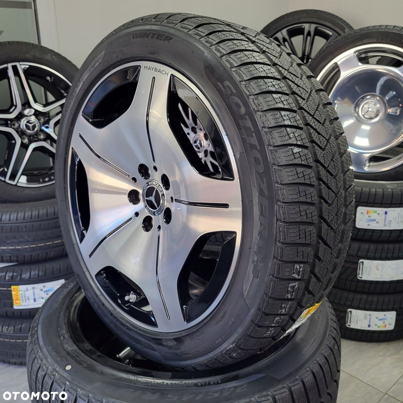 Zima 19 ORYGINAŁ MERCEDES Maybach S KLASA 222 NOWE - 6