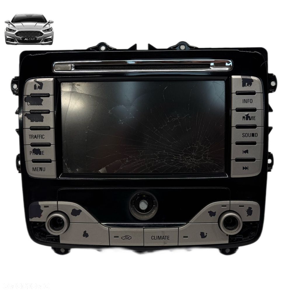 NAWIGACJA GPS FABRYCZNA FORD S-MAX MK1, MONDEO MK4 PRZED LIFT 06-10 - 1
