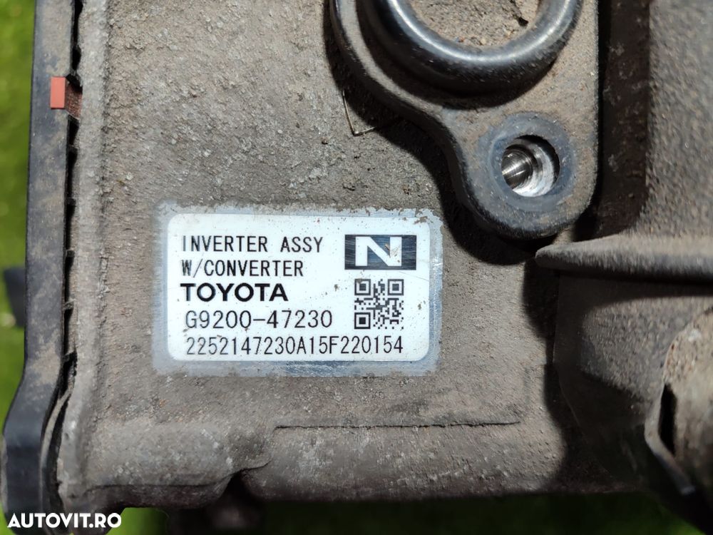 INVERTOR TOYOTA PRIUS T3 V 1.8 BENZINA HYBRID ELE 2015 COD OEM G9200-47230 / HATCHBACK 2009-2015  2B2 - 8