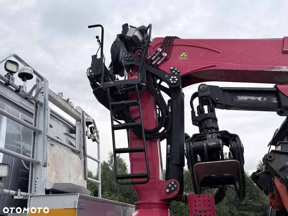 Scania 590R V8 z palfinger s270L z Niemiec od właściciela 2021/22 perfekcyjny stan do drewna drzewa dłużyce z wózkiem DOLL 6x4 ASO SCANIA KONTRAKT - 25