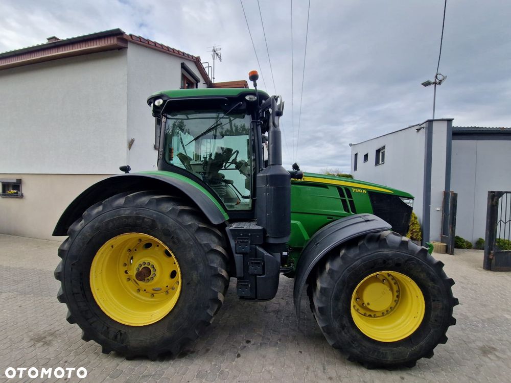 John Deere 7310R 2015r. Tuz WOM Pneumatyka TLS Import - 5