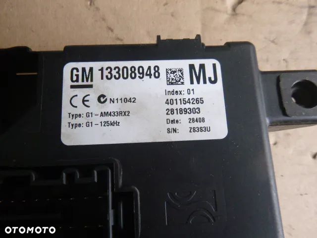 ZESTAW STARTOWY STACYJKA KOMPUTER IMMOBILIZER LICZNIK OPEL CORSA D 1.2 16V - 16