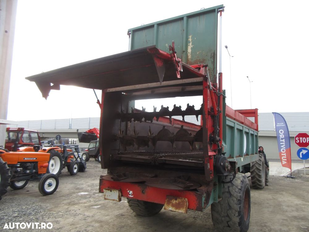 Altul MIG - Remorca de imprastiat Gunoi/Balegar 14T SIAM - 12