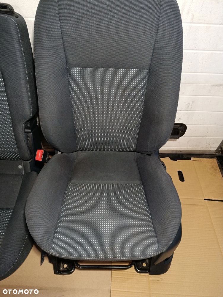 FORD C-MAX II 2 FOTELE SIEDZENIA KANAPA KOMPLET GRZANE - 8