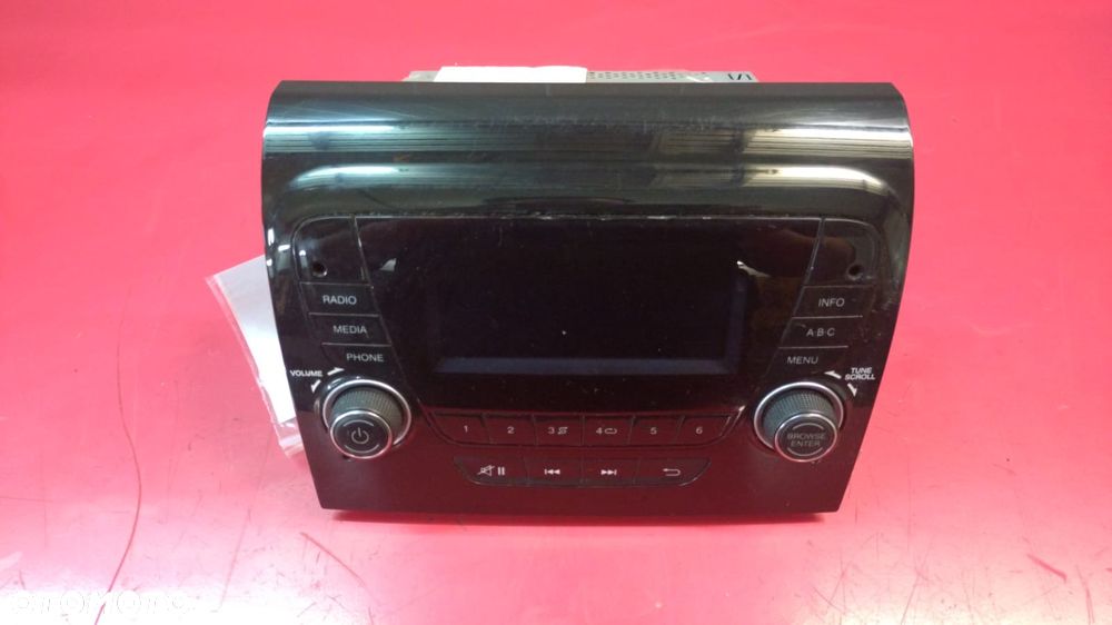 RADIO KOD FIAT DUCATO JUMPER BOXER 14- 07356232340 NO 925/190 - 1