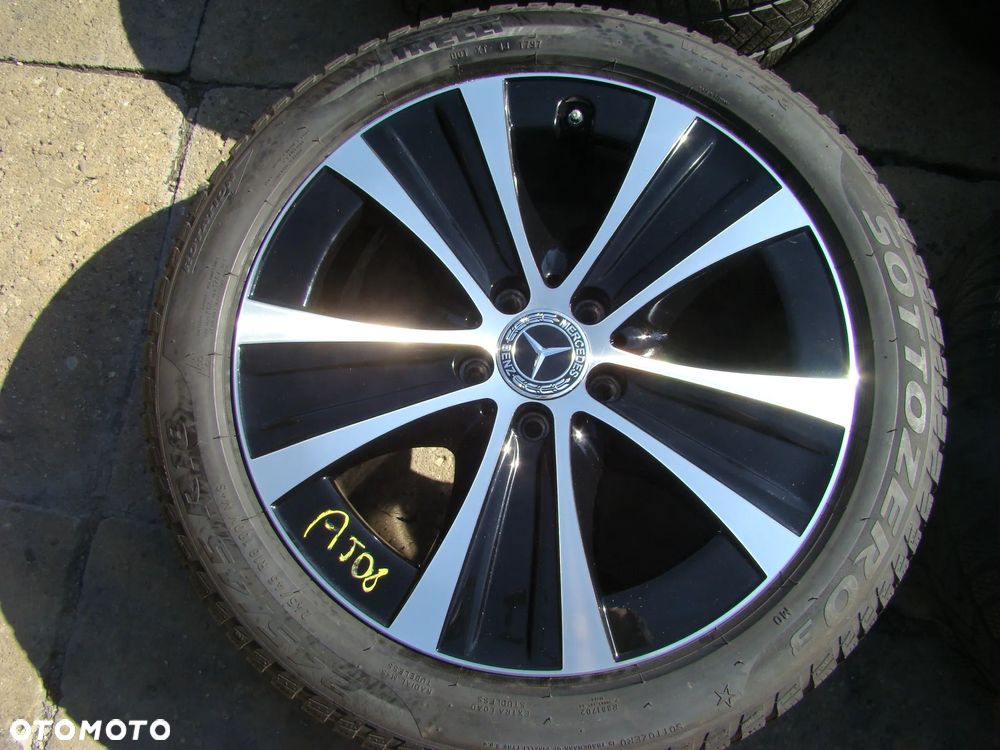 a508 5x112 Mercedes W213 S213 C238 A238 8jx18 245/45 9jx18 275/40 opony zima czujniki - 2