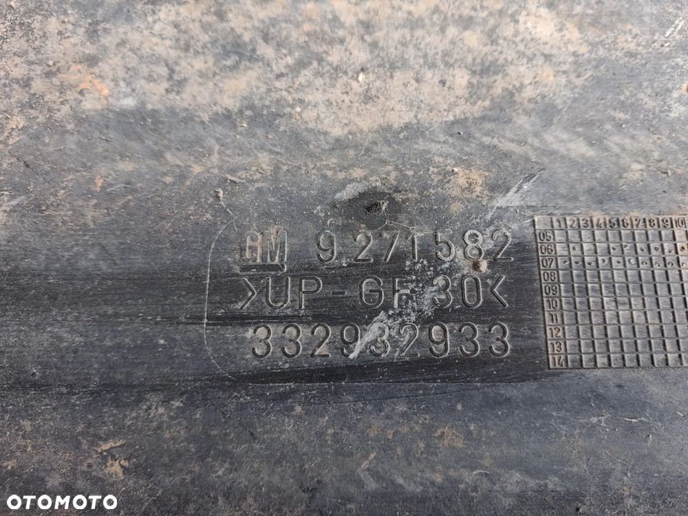 Osłona podwozia bagażnika Opel Corsa D  9271582  332932933 - 3
