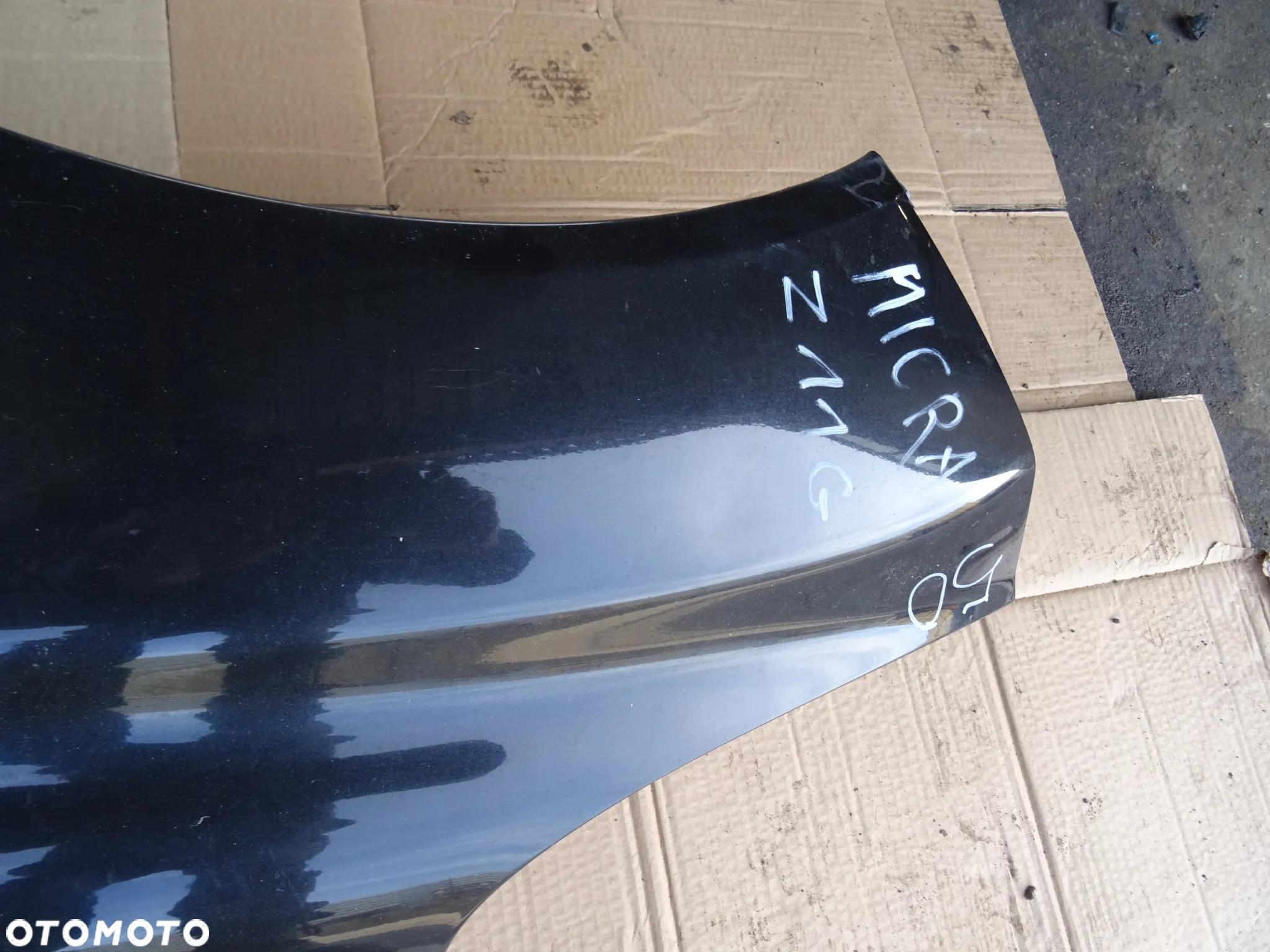 Błotnik Lewy Przód Nissan Micra K12 Z11G - 4