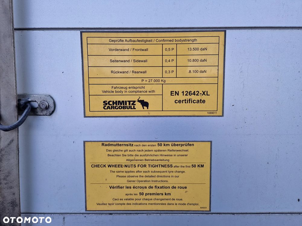 Schmitz Cargobull SCB S3T | FIRANKA STANDARD | 2 osie Podnoszone  | Plandeka Wzmacniana - 24
