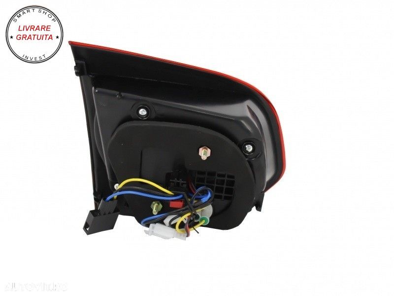 Faruri LED VW Golf 6 VI (2008-2013) Design Golf 7 3D U Design Semnal LED Dinamic c- livrare gratuita - 14