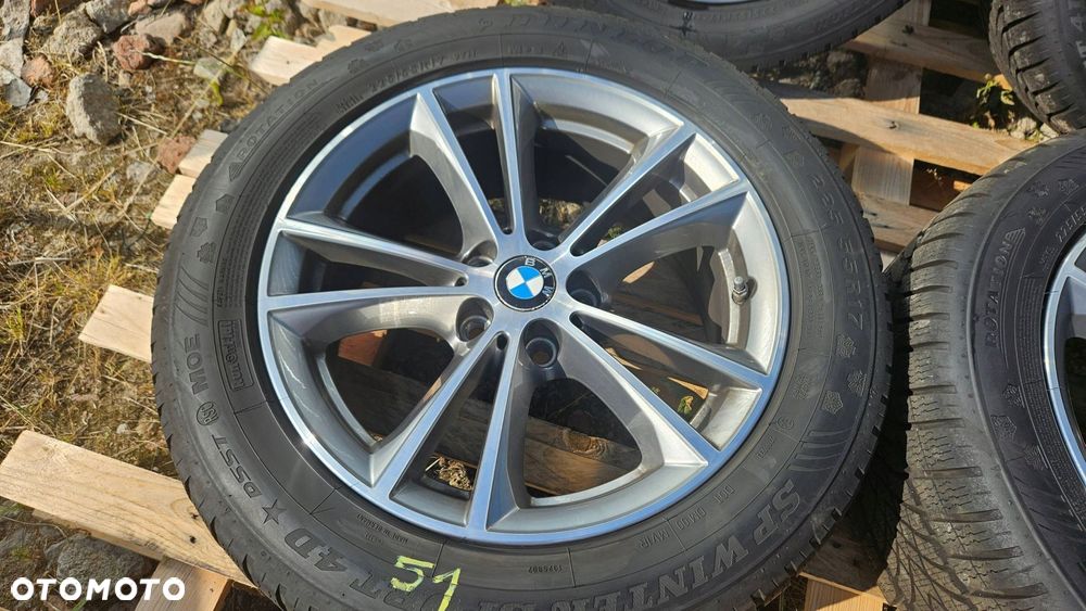 felgi bmw 5 g30 g31 7x17 et27 6863417 opony zima sp 225/55 r17 2024 rok - 3