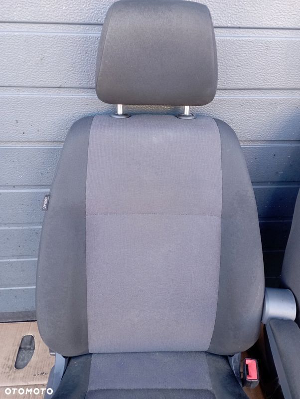 VW CADDY III 3 2K SIEDZENIE FOTEL FOTELE LEWY PRAWY KIEROWCY PASAŻERA EU - 3