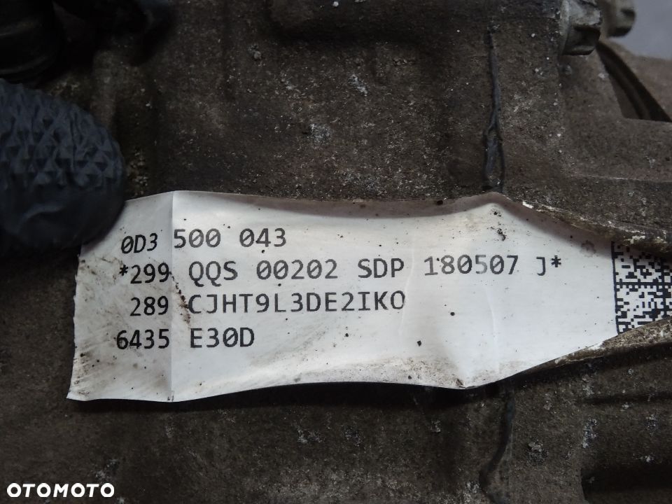 0D3500043 QQS most tylny dyfer Audi A6 C8 A4 A5 Q5 czesci - 2