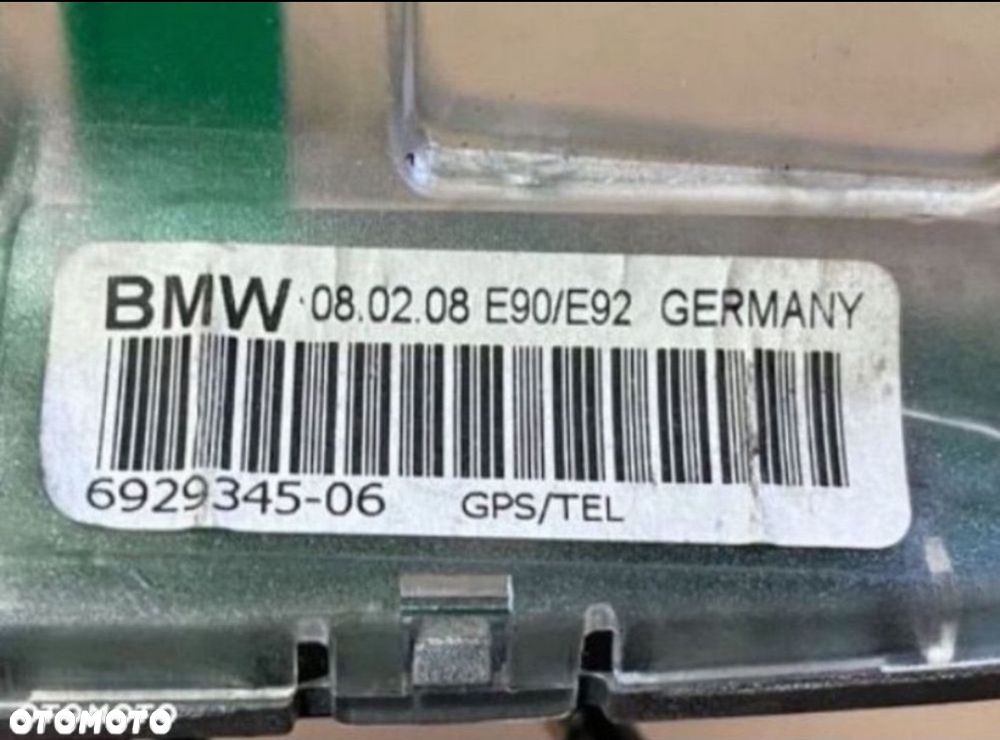 6929345 antena dachowa GPS/TEL Bmw 3 e90 e91 e92 5 e60 e61 e81 e87 - 3
