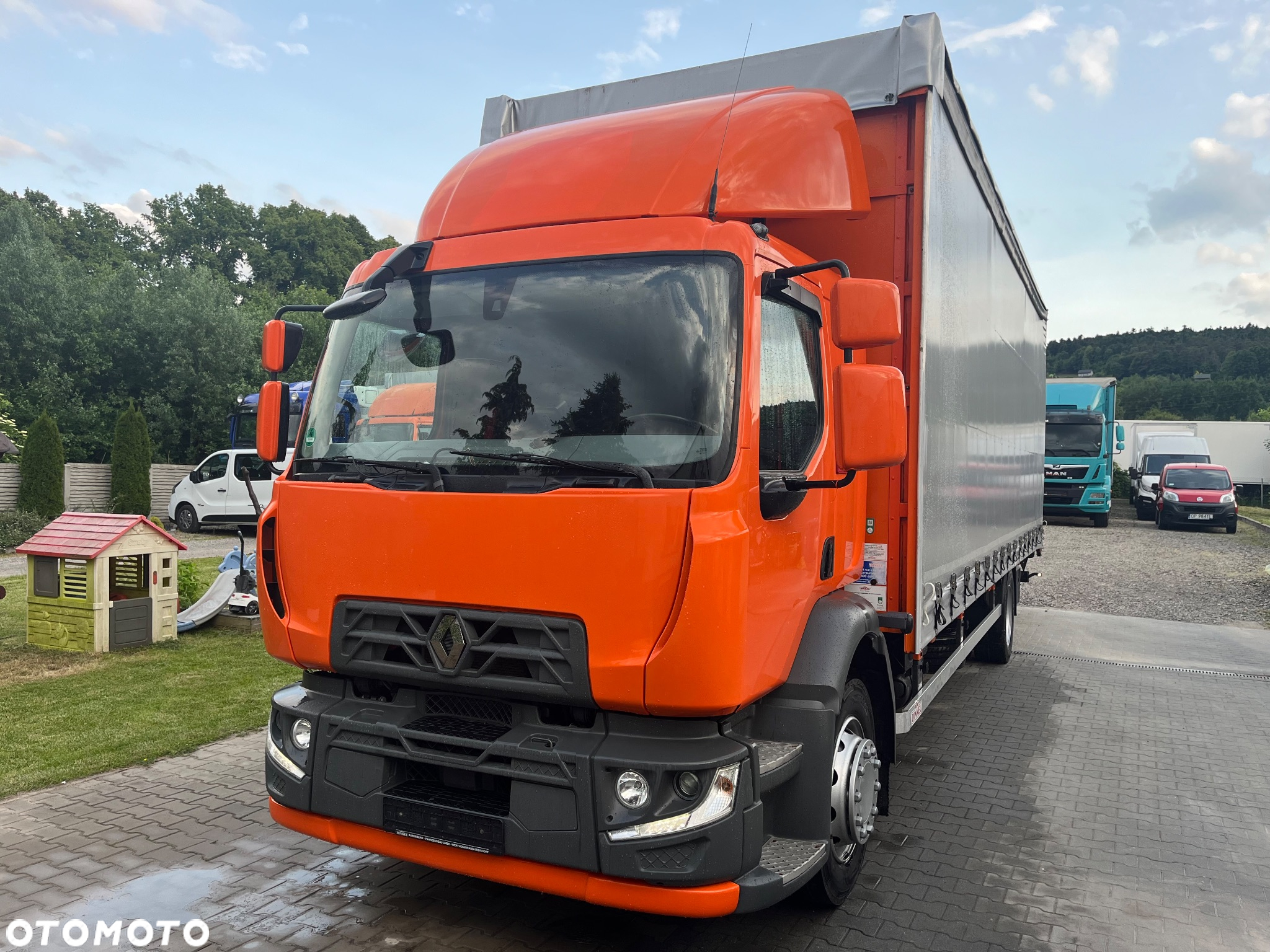 Renault D 18/ 280/Firanka/21 Europalet/Sypialka/Automat/9380 KG ładowności - 4