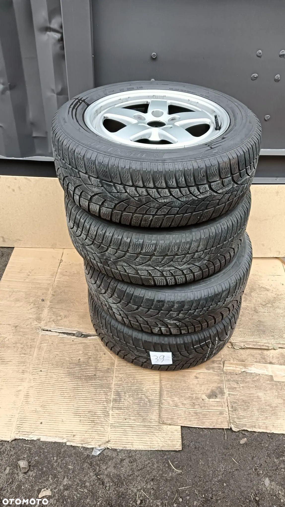 Koła aluminiowe opony zimowe Dunlop 205/60 R16 2020 VW Skoda Seat - 1