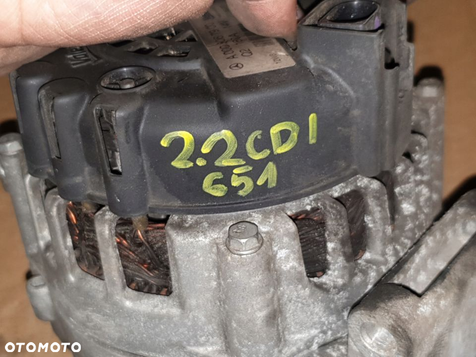 MERCEDES W207 W212 2.2CDI ALTERNATOR 0009067900 - 6