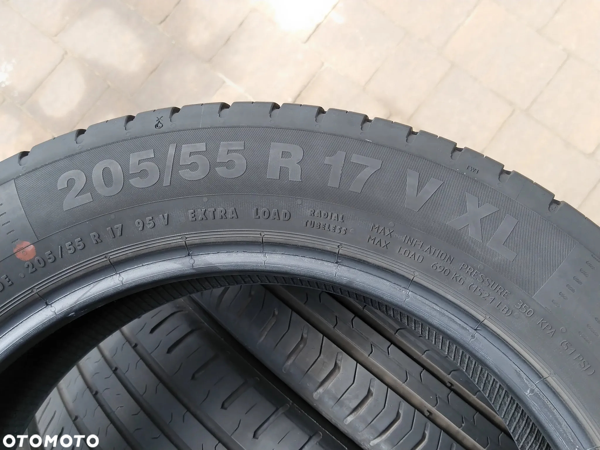 Opony letnie Continental ContiEcoContact 5 205/55R17 V XL - 4
