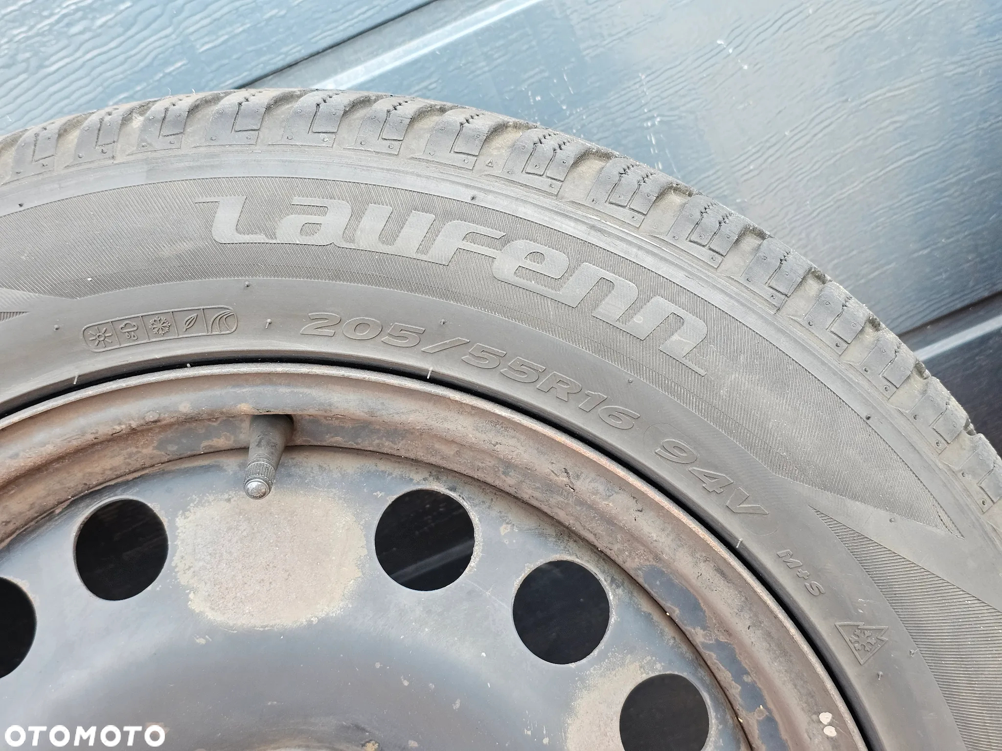 KOŁA FELGI STALOWE OPONY 2023r WIELOSEZONOWE OPEL CORSA D ASTRA H H MERIVA A 205/55/16 R 16 ET37 - 8