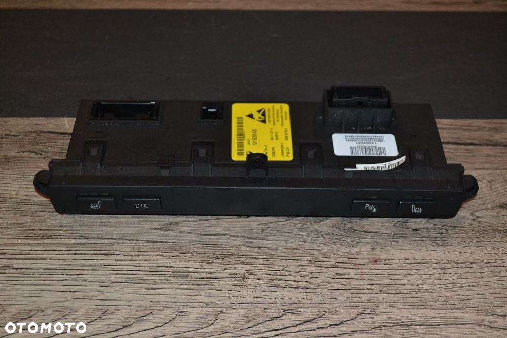 BMW E63 E64 PANEL STEROWANIA DTC PDC PODGRZEWANIA FOTELI 9163848 - 1