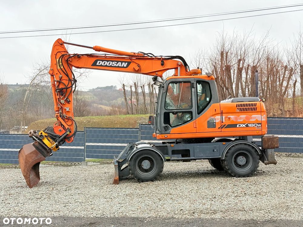 Doosan * DOOSAN DX160W *ROTOTILT* GPS 2D Leica * Sprowadzona * Stan Perfekcyjny * Koparka Kołowa * - 9