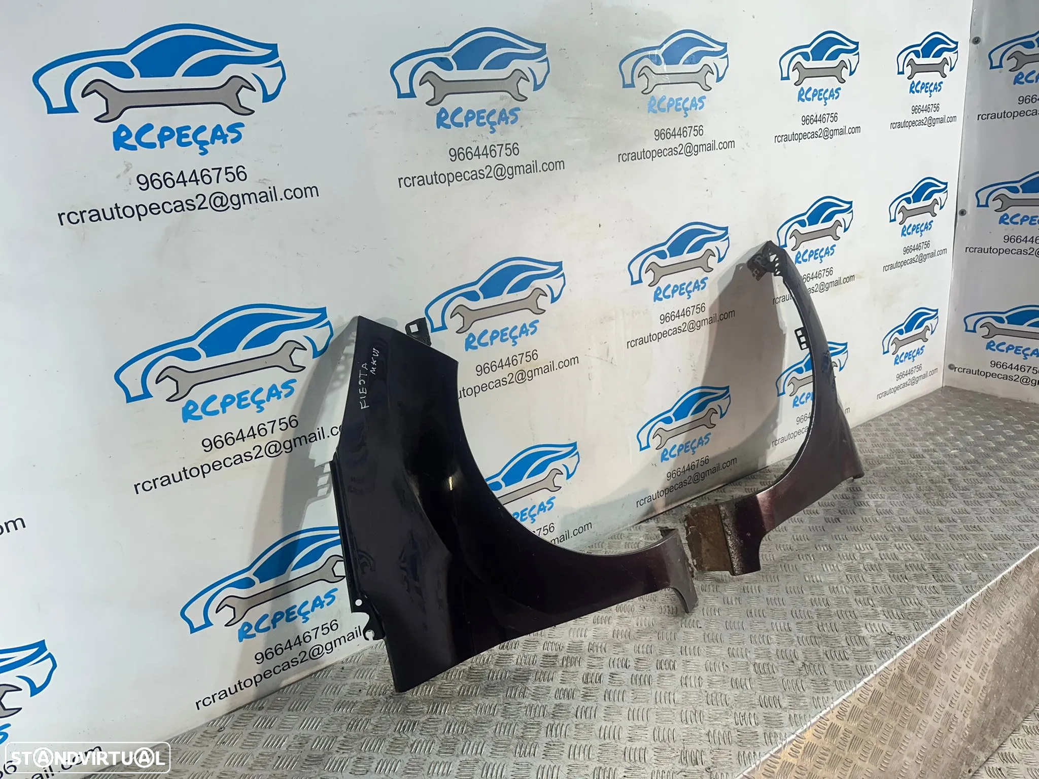 Conjunto Guardalamas Esquerdo Direito Ford Fiesta MK6 VI 6 2008 - 2017 - 3