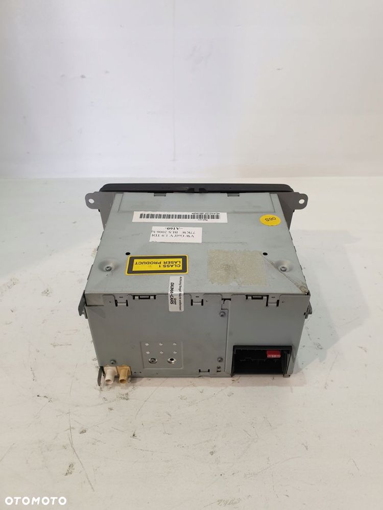radioodtwarzacz mp3 rcd 300 1k0035186t golf v 1k 1.9tdi - 5