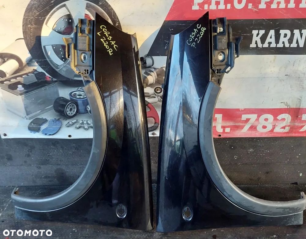 BŁOTNIK PRAWY PRZÓD OPEL CORSA C Z20R - 1