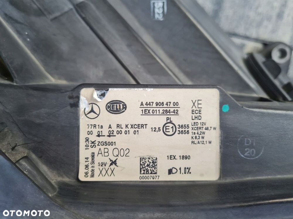 MERCEDES VITO V KLASA W447 Lampy przód Full Led Inteligent A4479064700 - 15