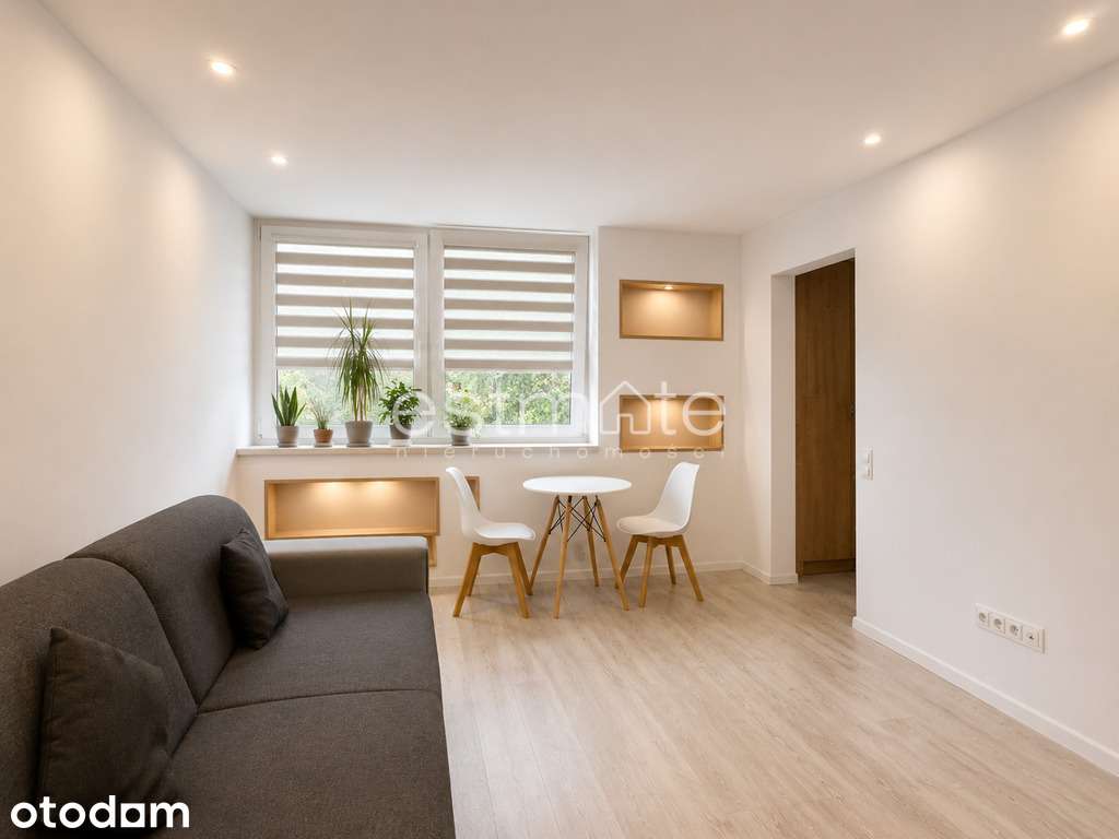 2 pokoje | 36,74 m² | 1 piętro | niski blok | KW