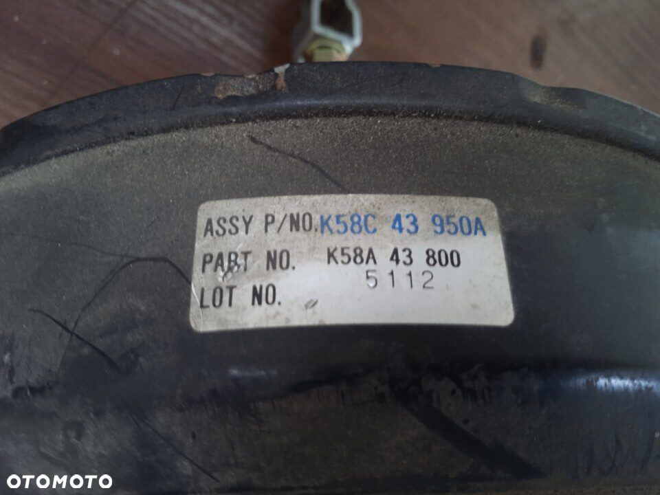 Serwo Hamulcowe Kia Carnival II K58C43950A - 3