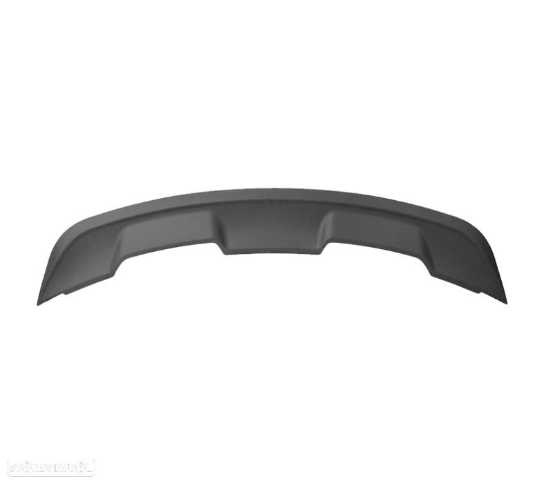 AILERON SPOILER TRASEIRO FORD MUSTANG 15-21 LOOK GT500 ABS PRETO - 1
