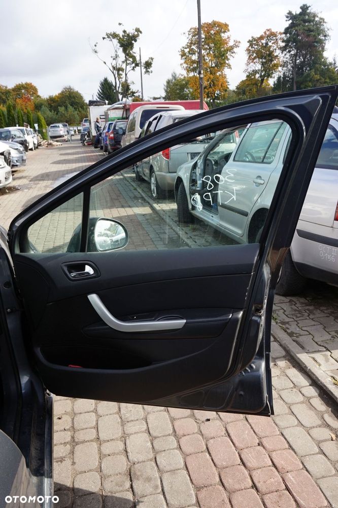 DRZWI PRZEDNIE PRAWE 308 I T7 5D HB KTPD  SZARY PEUGEOT 2007-2011 - 8
