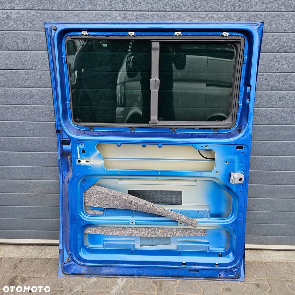 VW T5 drzwi przesuwne lewe niebieski LA5W - 5