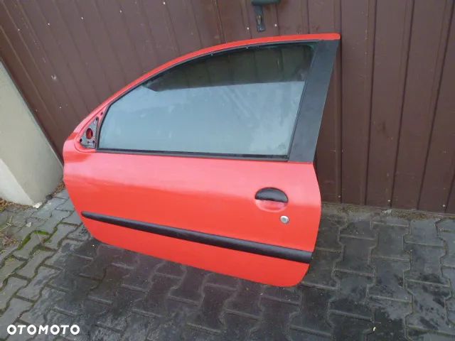 DRZWI LEWY PRZÓD LEWY PRZEDNIE PEUGEOT 206 EKB 3D KOMPLETNE - 4