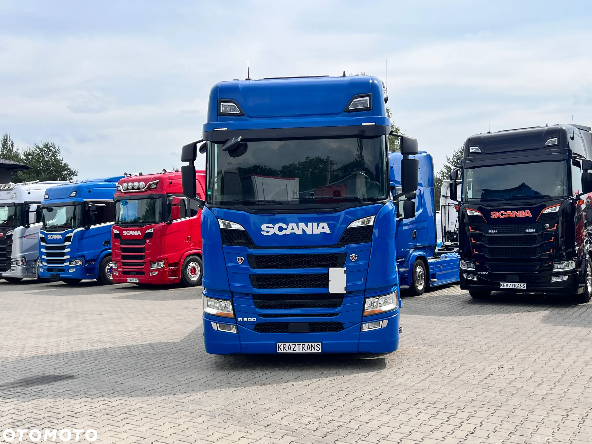 Scania R500 2020 cała na poduszce z hydrauliką z Niemiec kontrakt serwisowy ASO - 12