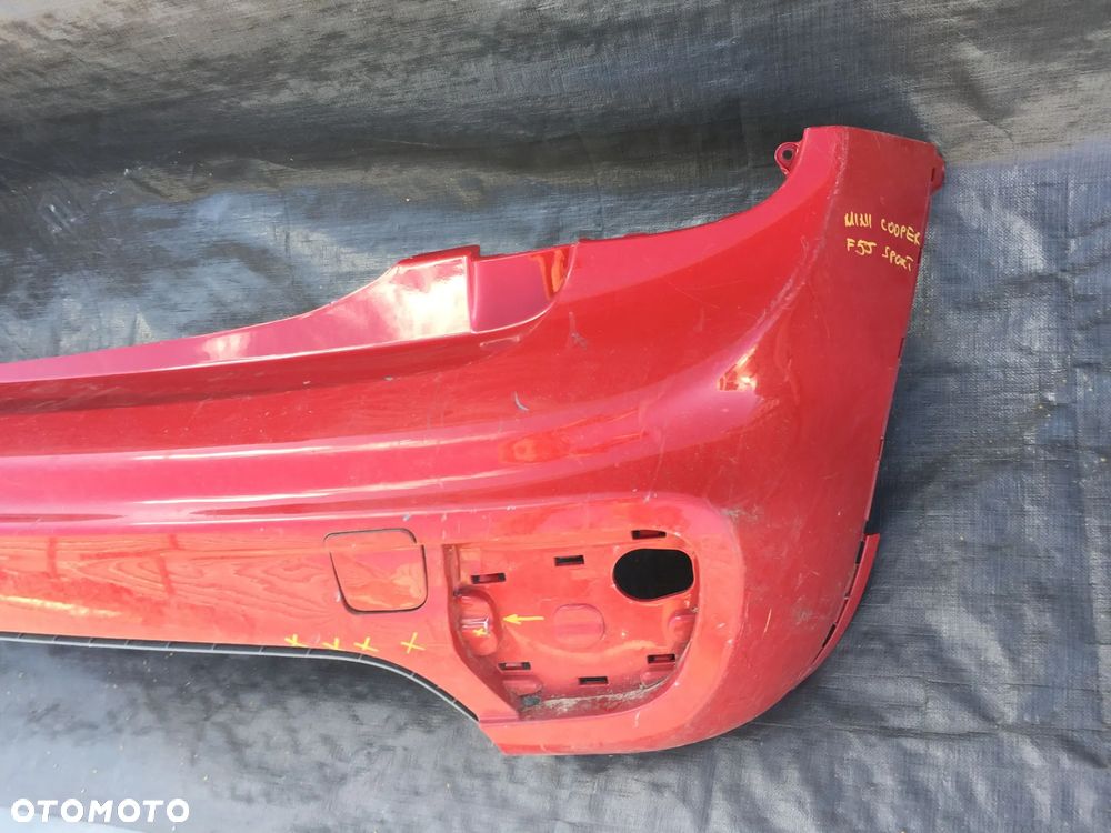 MINI COOPER F55 SPORT ZDERZAK TYLNY TYŁ - 8