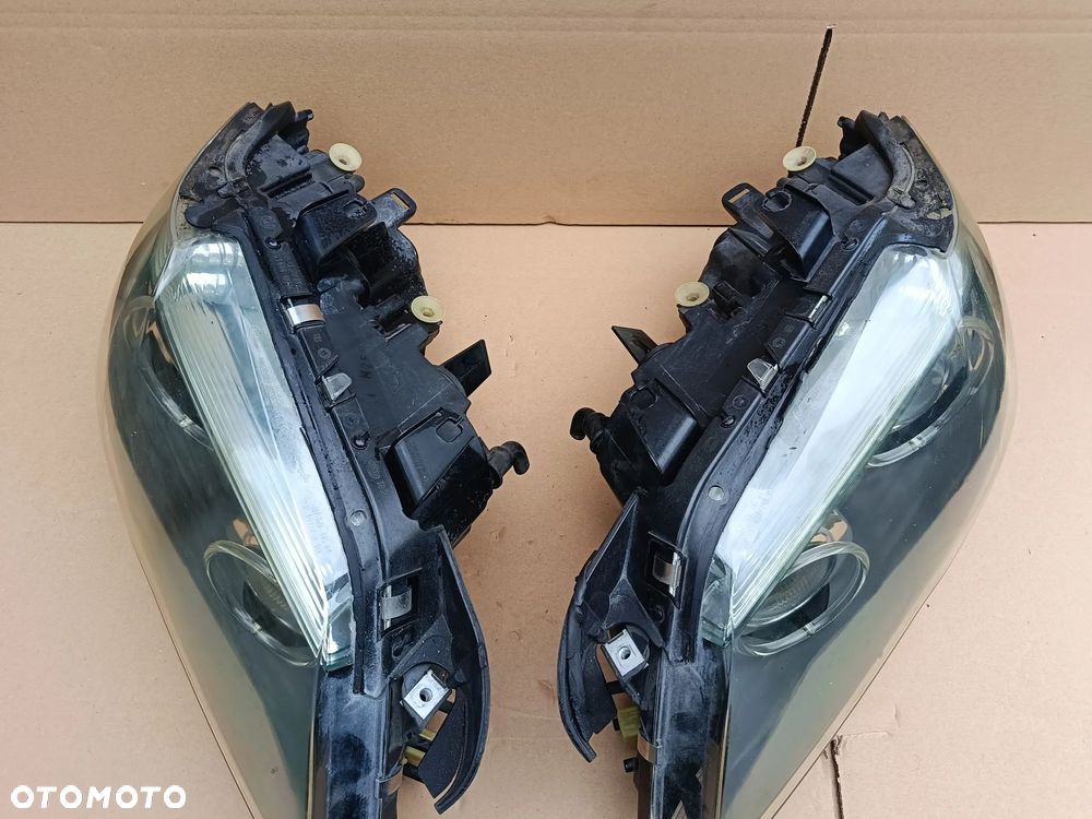 Bi-xenon przedni prawy lewy Dynamic BMW 7 E65 lift lampa - 4