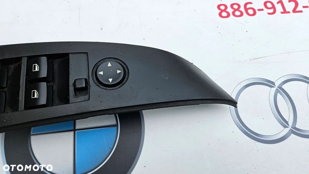 BMW 5 E60 E61 Panel sterowania szybami Przyciski szyb Przełącznik szyby przód lewy 6951904 - 3