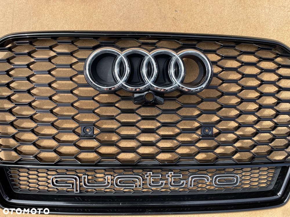 ATRAPA PRZÓD GRILL AUDI RS6 C7 4G0 POD KAMERĘ - 8