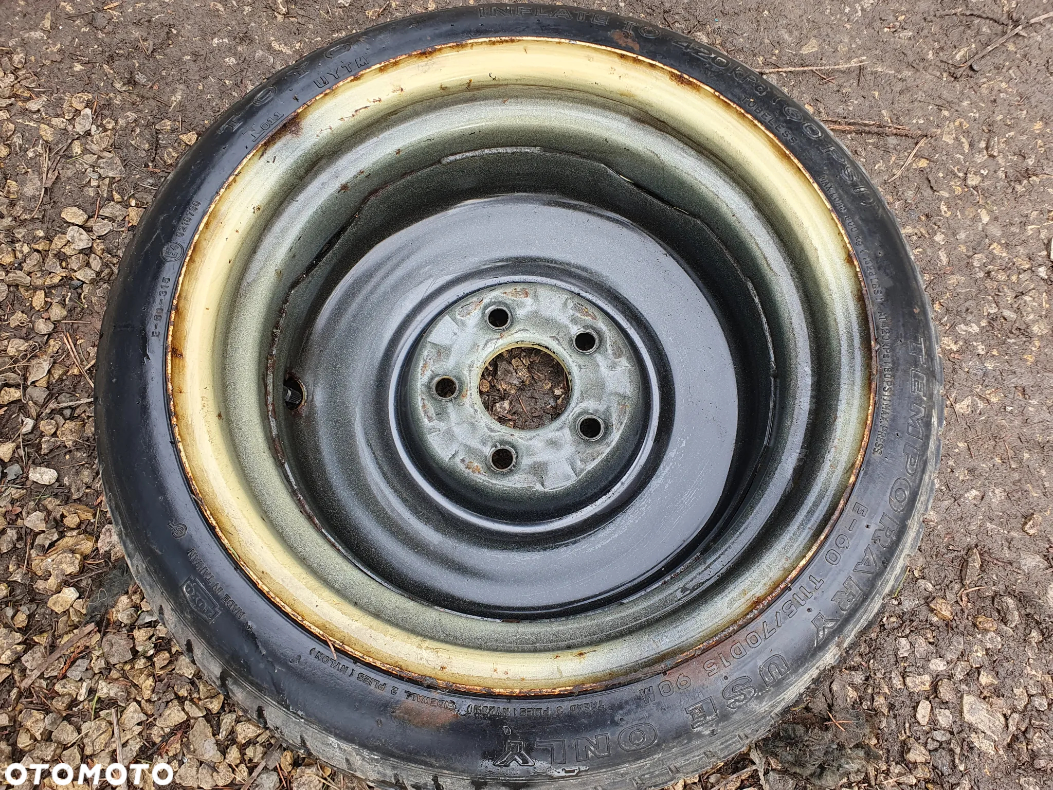 MAZDA 3 6 KOŁO DOJAZDOWE 14 5x114.3 115/70/R14 POSIADAM 3SZT - 6