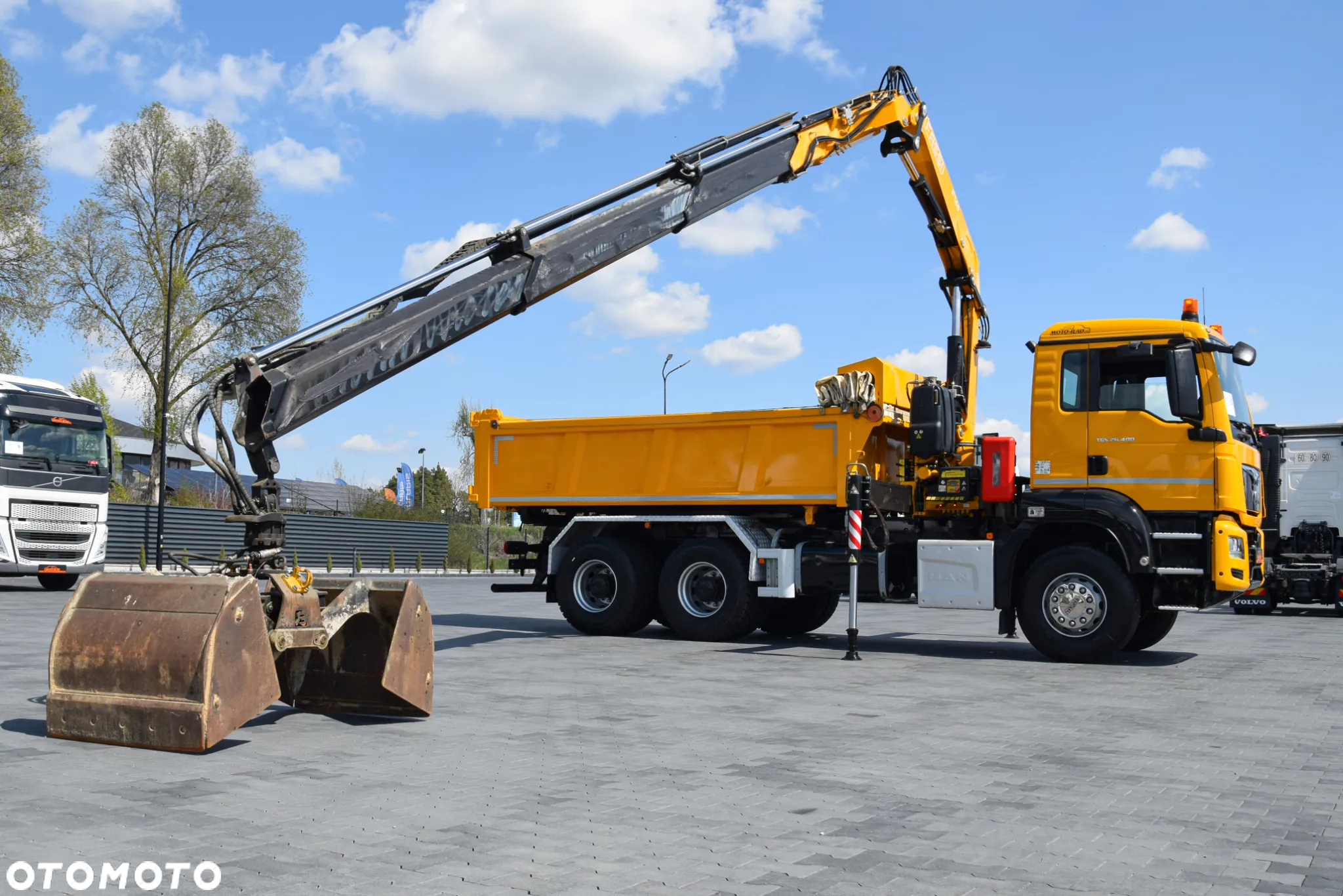MAN TGS 26.400 / 6x4 / EURO 6 / UDT / HDS FASSI 165 / WYSUW x3 / ROTATOR / CHWYTAK / STEROWANIE RADIOWE / WZMOCNIONA RAMA / WYWROTKA / HYDROBURTA / AUTOMAT / 2017 / NOWE OPONY - 100% / NISKI PRZEBIEG / STAN IDEALNY / SPROWADZONY - 19