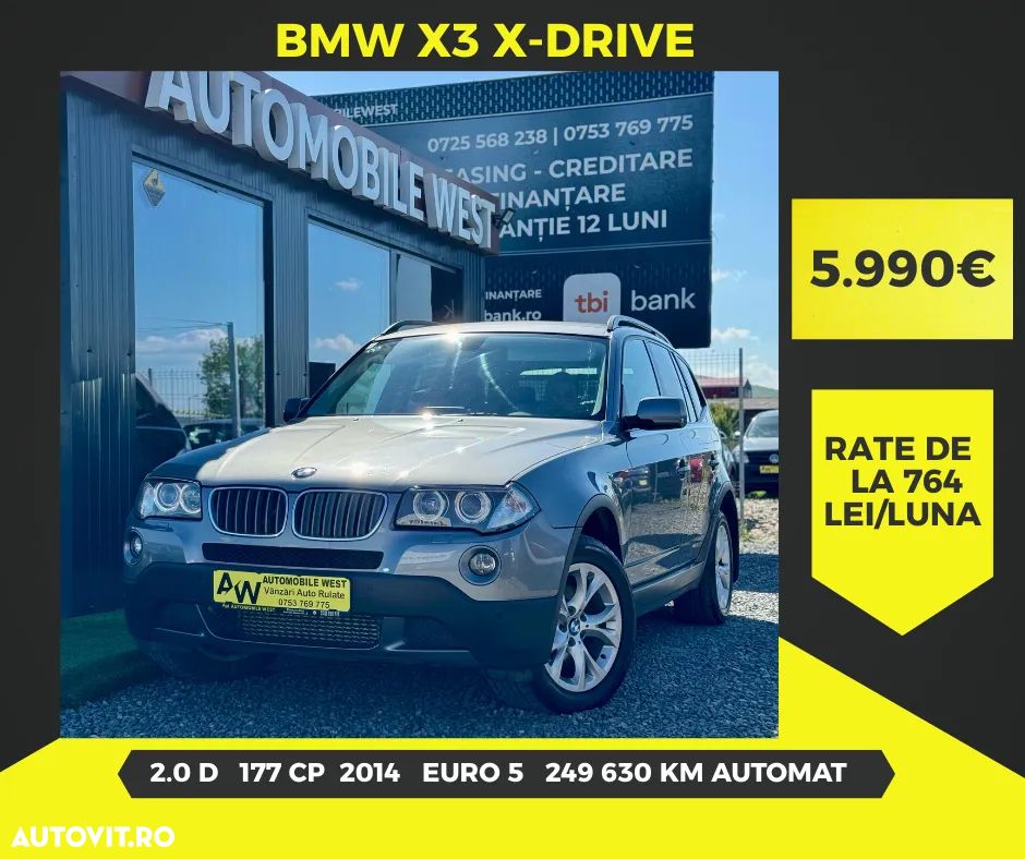 BMW X3 xDrive20d Aut. Edition Exclusive - 1