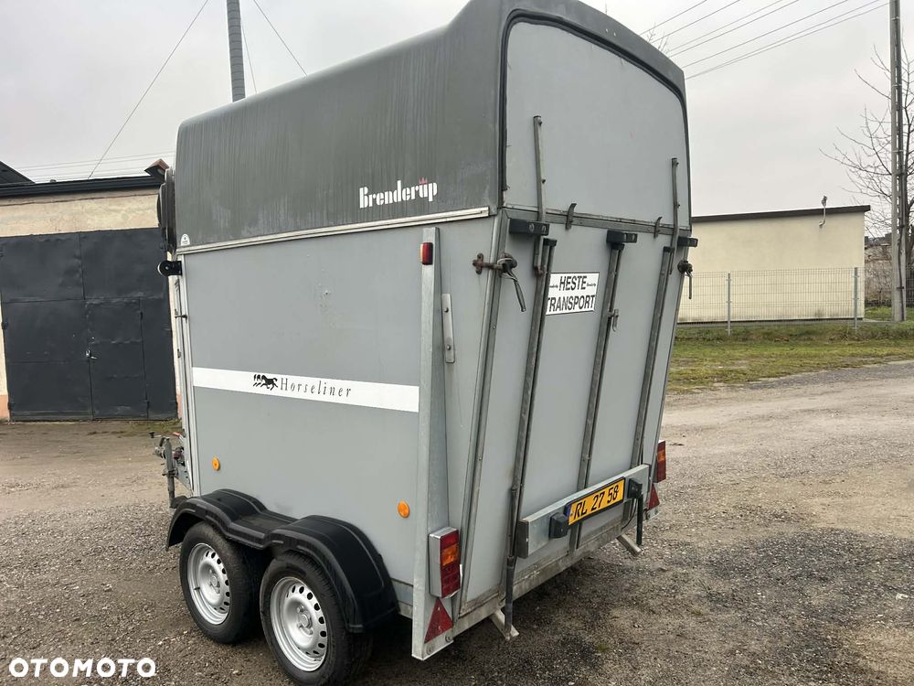 Brenderup 2000 kg do transportu koni 2 konna - 6