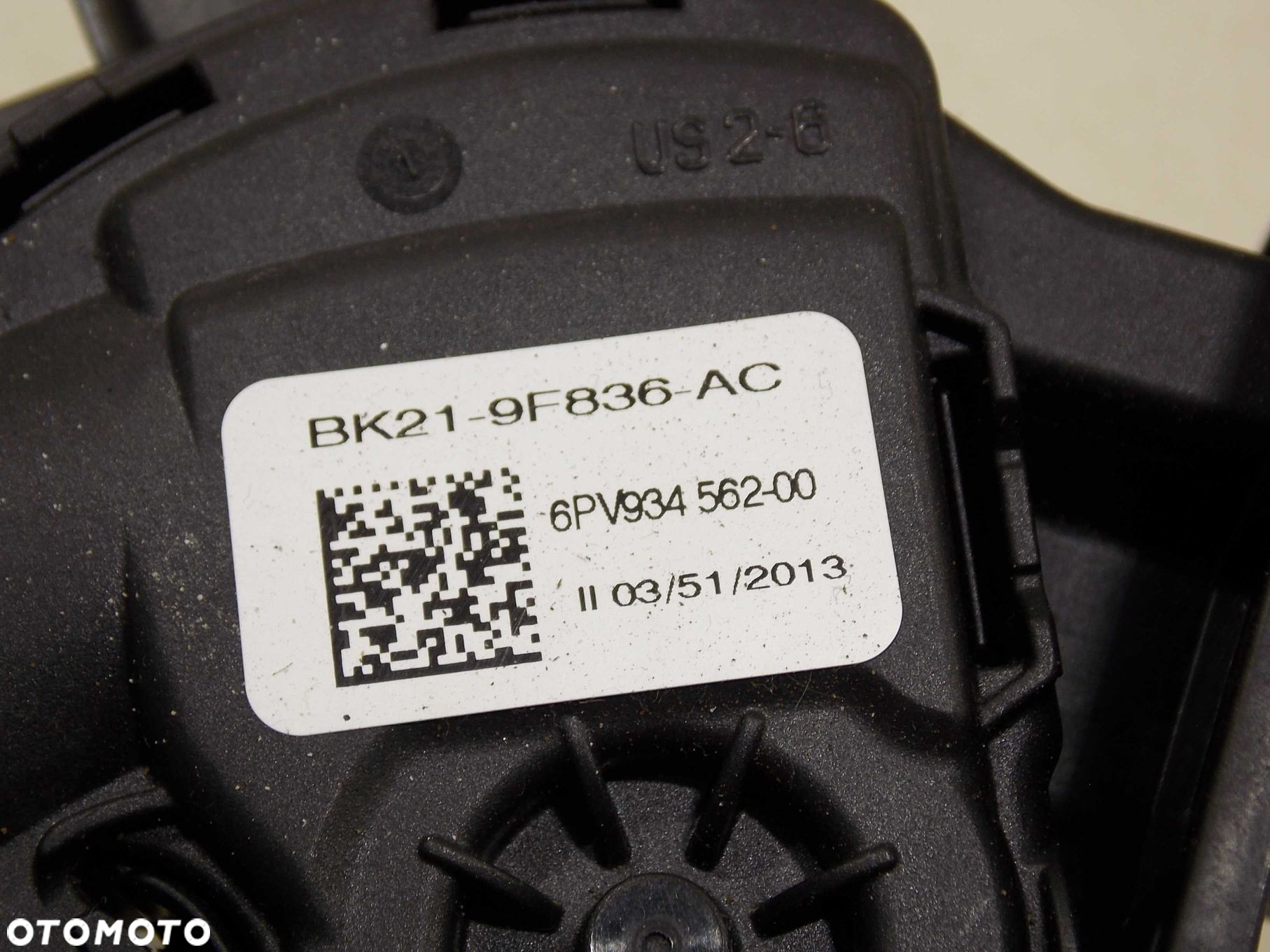 FORD TRANSIT CUSTOM 2.2  E5 13- PEDAL POTENCJOMETR GAZU BK21 9F836-AC - 5