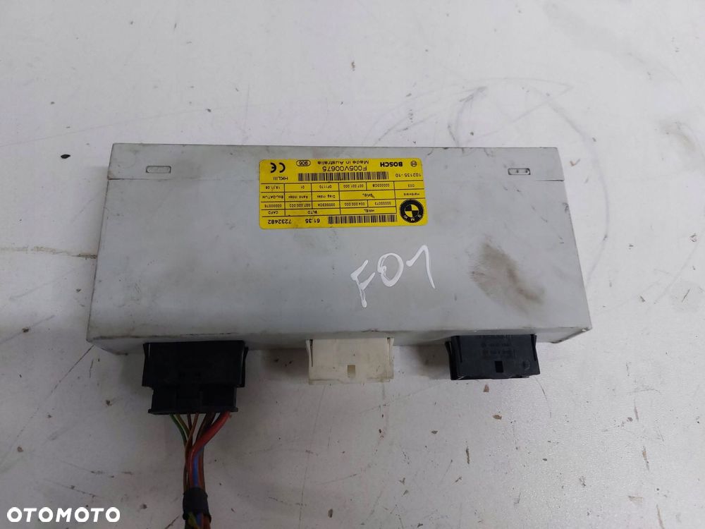 bmw 7 f01 f02 moduł sterownik klapy bagażnika 7258363 - 2